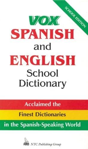 Vox Spanish and English School Dictionary
