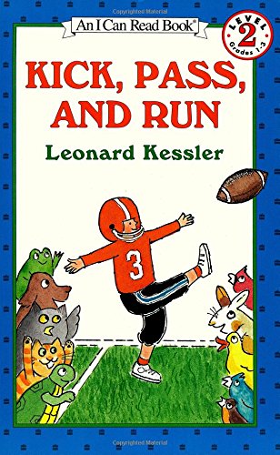 Kick, Pass, and Run (I Can Read Level 2)