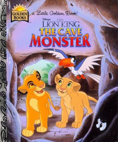The Cave Monster (Little Golden Book)