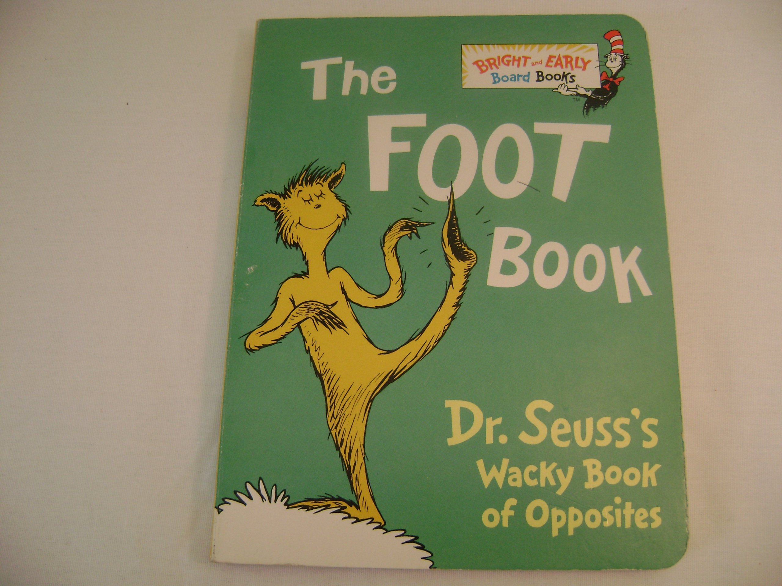 The Foot Book, Wacky Book of Opposites