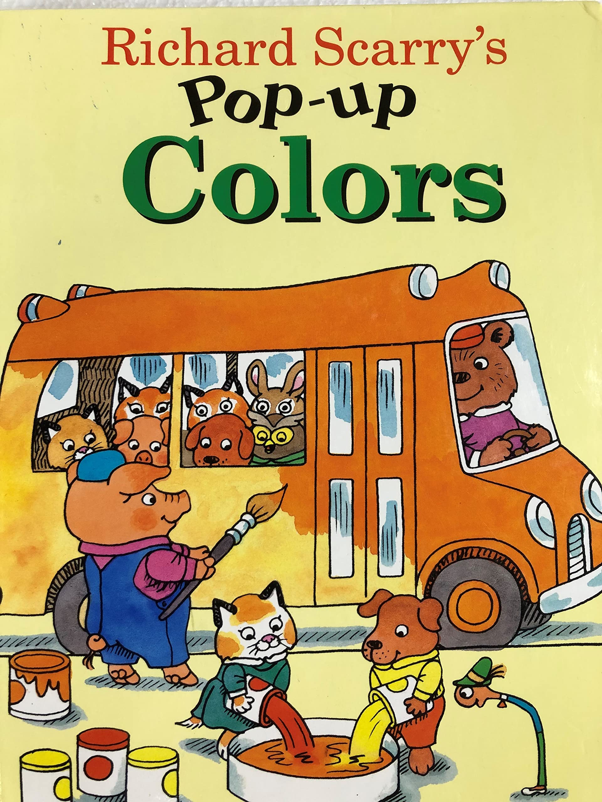 Richard Scarry's Pop-Up Colors
