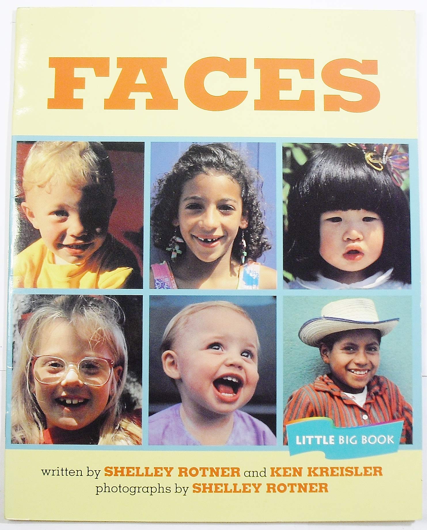 Faces, Read Little Big Book Level K: Houghton Mifflin Invitations to Literature (Invitations to Lit 1996)