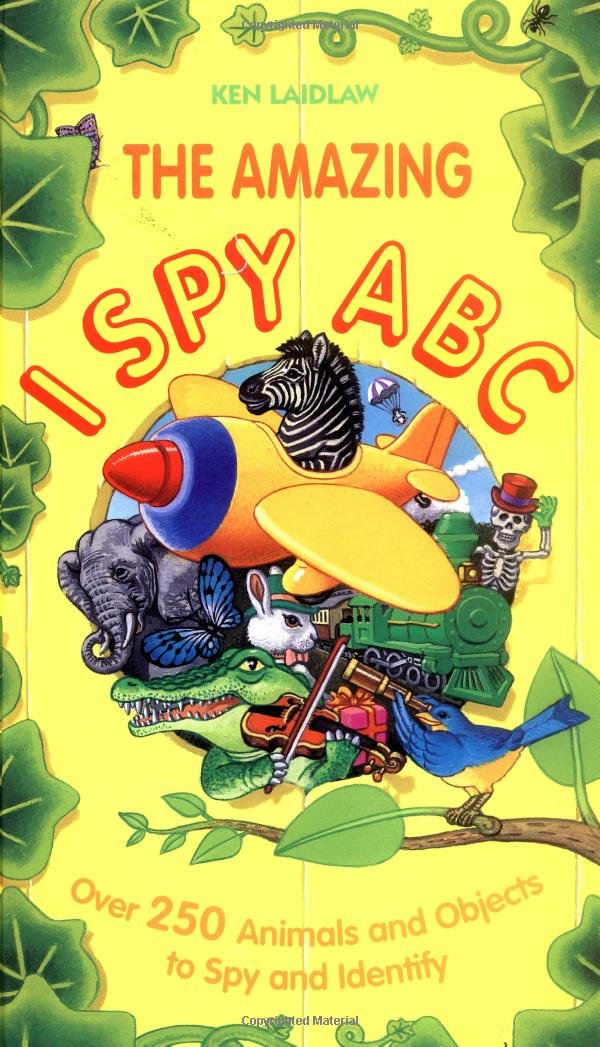 The Amazing I Spy ABC: Over 250 Animals and Objects to Spy and Identify (Action Packs)