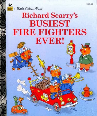 Busiest Firefighters Ever! (Little Golden Storybook)