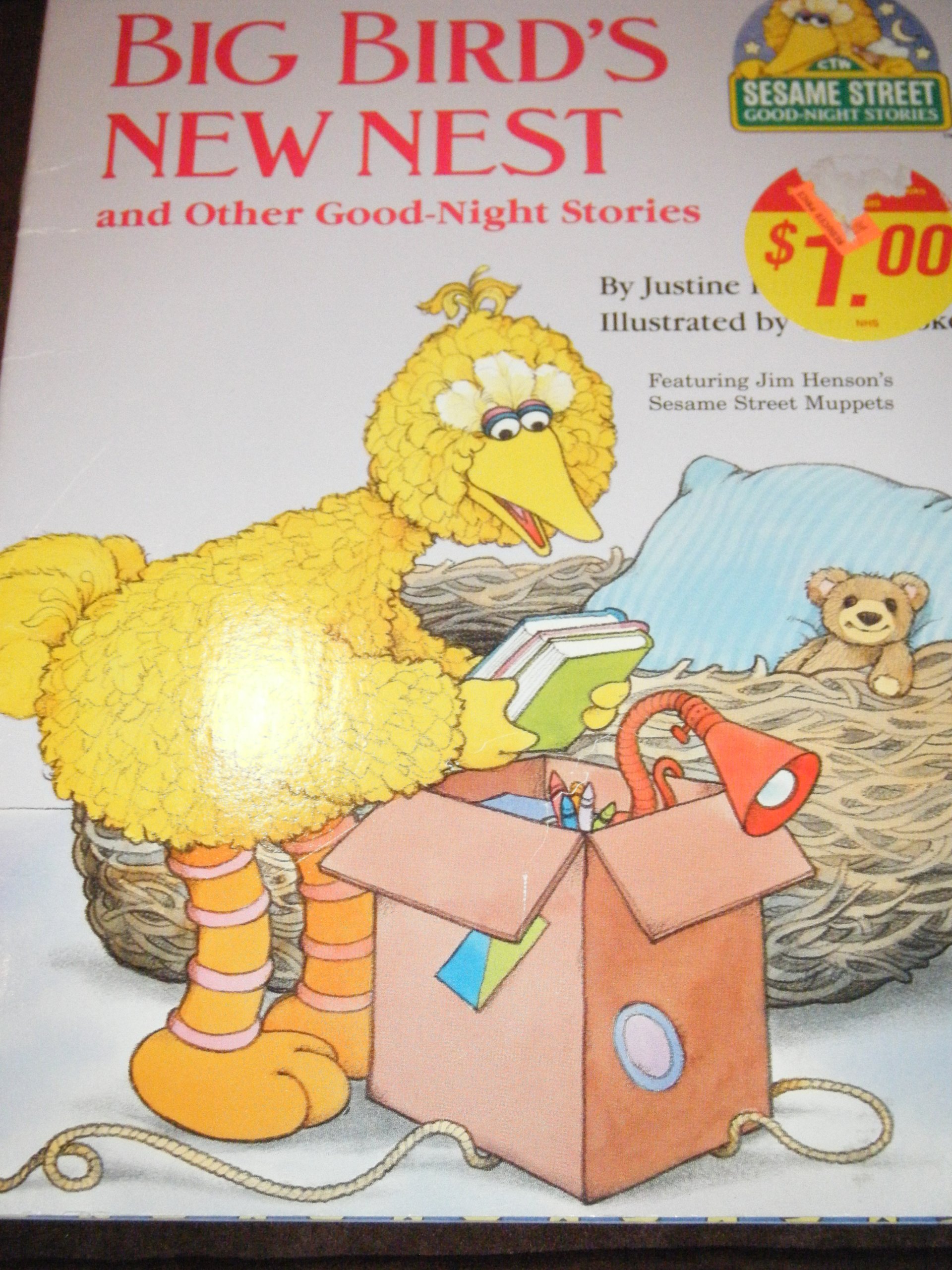Big Bird's New Nest (Sesame Street Good-Night Stories)