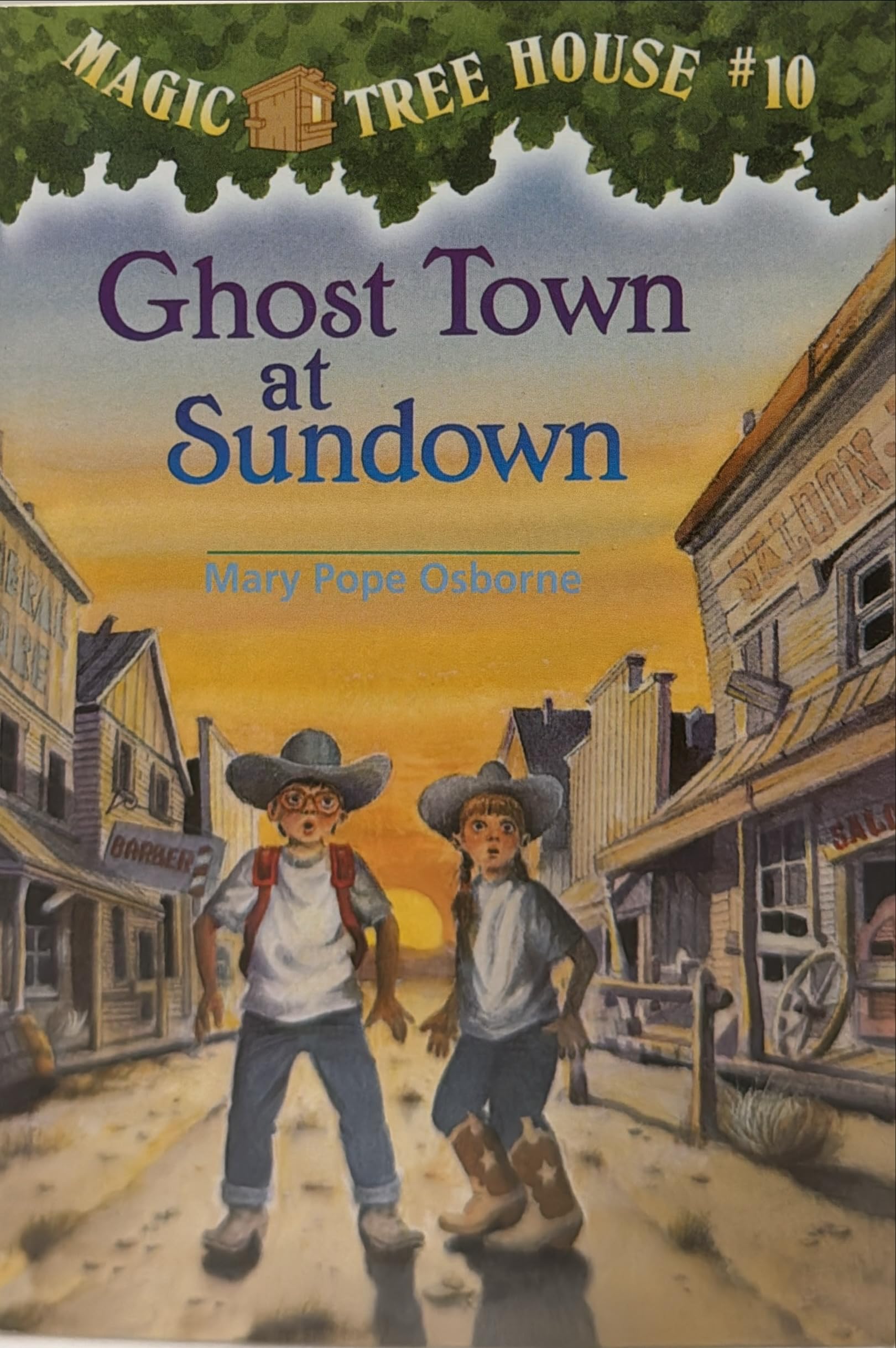 Magic Tree House book 10: Ghost Town at Sundown