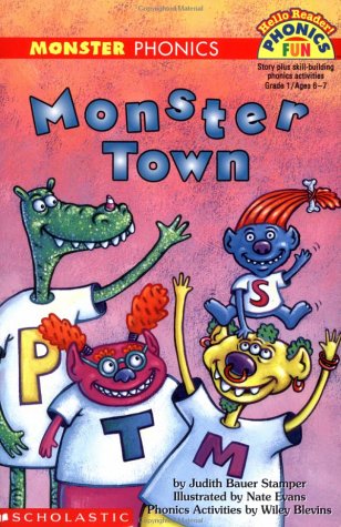 Monster Town: Monster Phonics (Hello Reader! Phonics Fun)