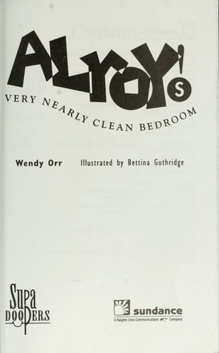 Alroy's very nearly clean bedroom (Supa Doopers)