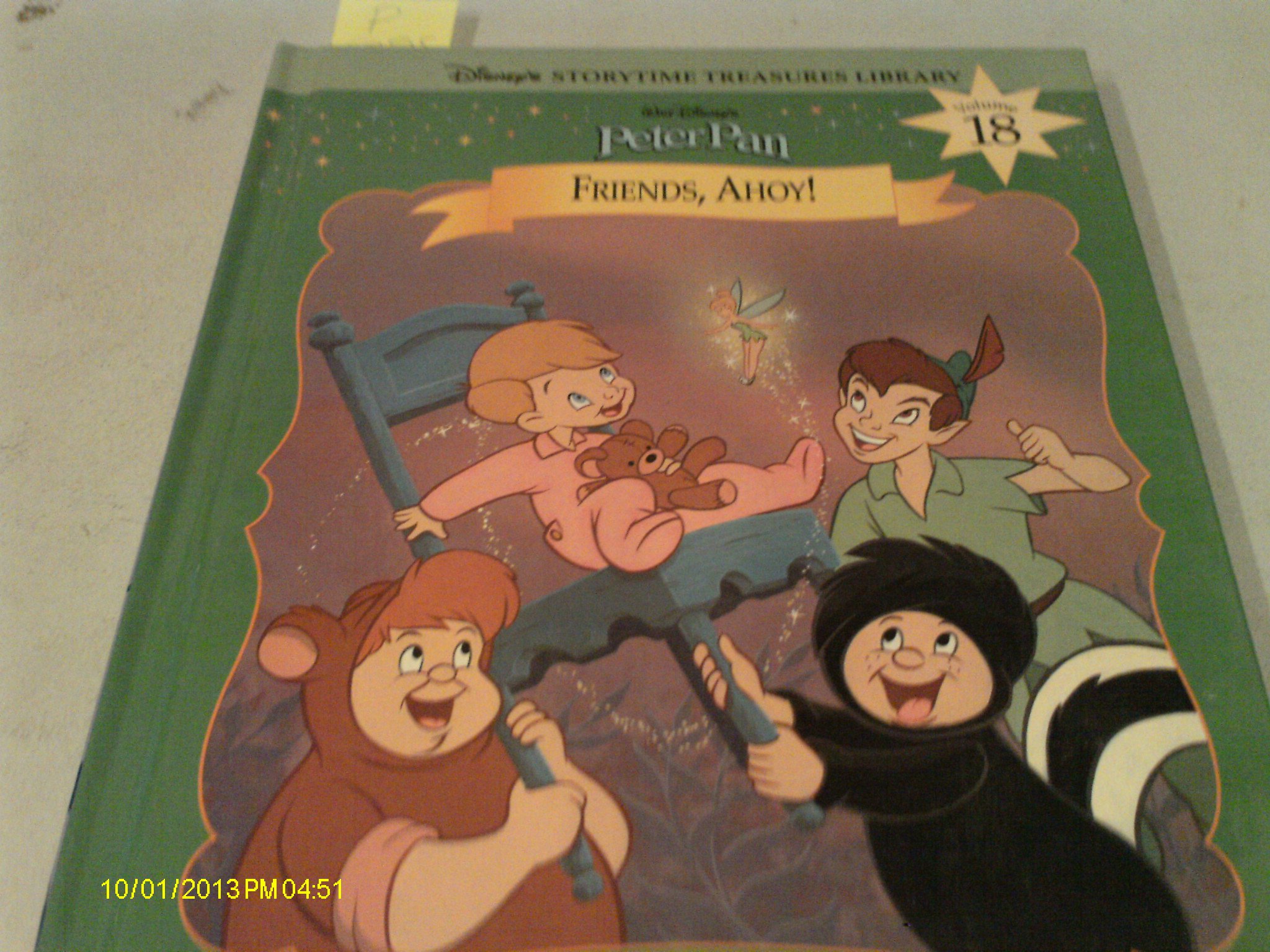 Peter Pan: Friends Ahoy! (Disney's Storytime Treasures Library)