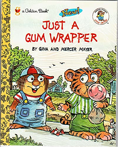 Just a Gumwrapper (Softcover Little Golden Book)