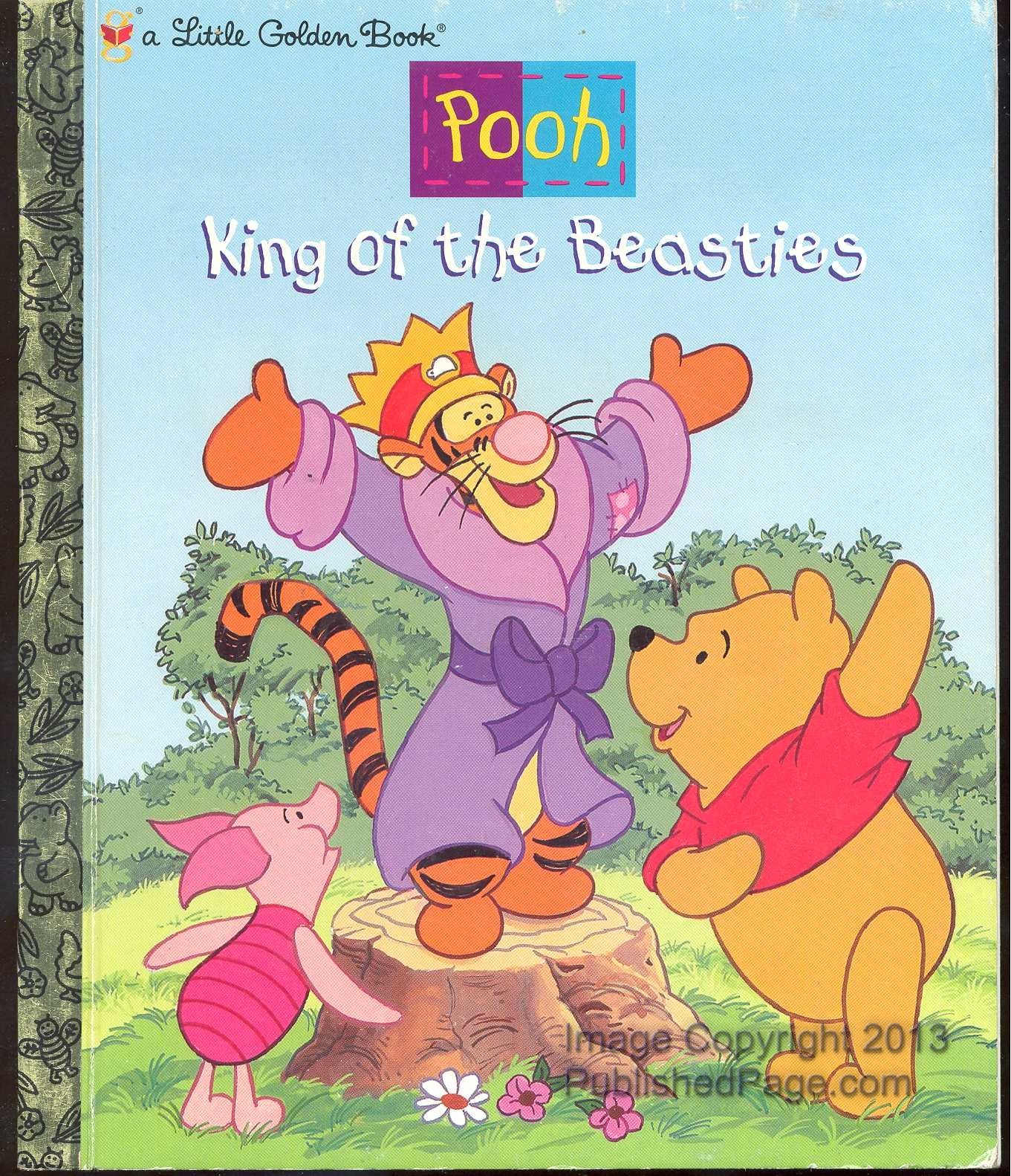 King of the Beasties (Pooh) (Little Golden Books)
