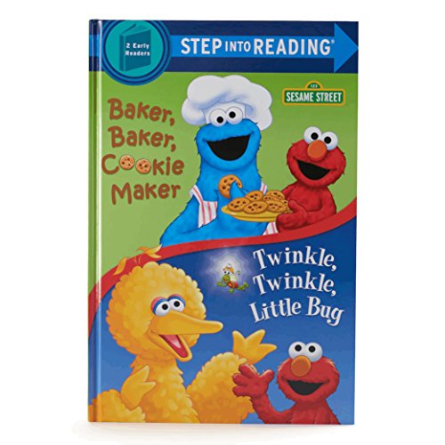 Sesame Street Cookie Monster Plush Toy with Book Bundle Baker Baker Cookie Maker