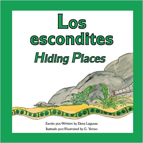 Hiding Places / Los Escondites (Bilingual Book/Audio CD/Coloring Book)