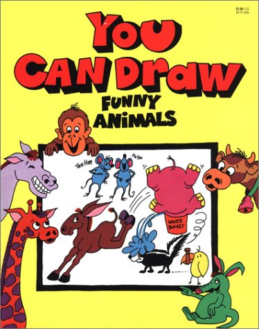 You Can Draw Funny Animals - Pbk