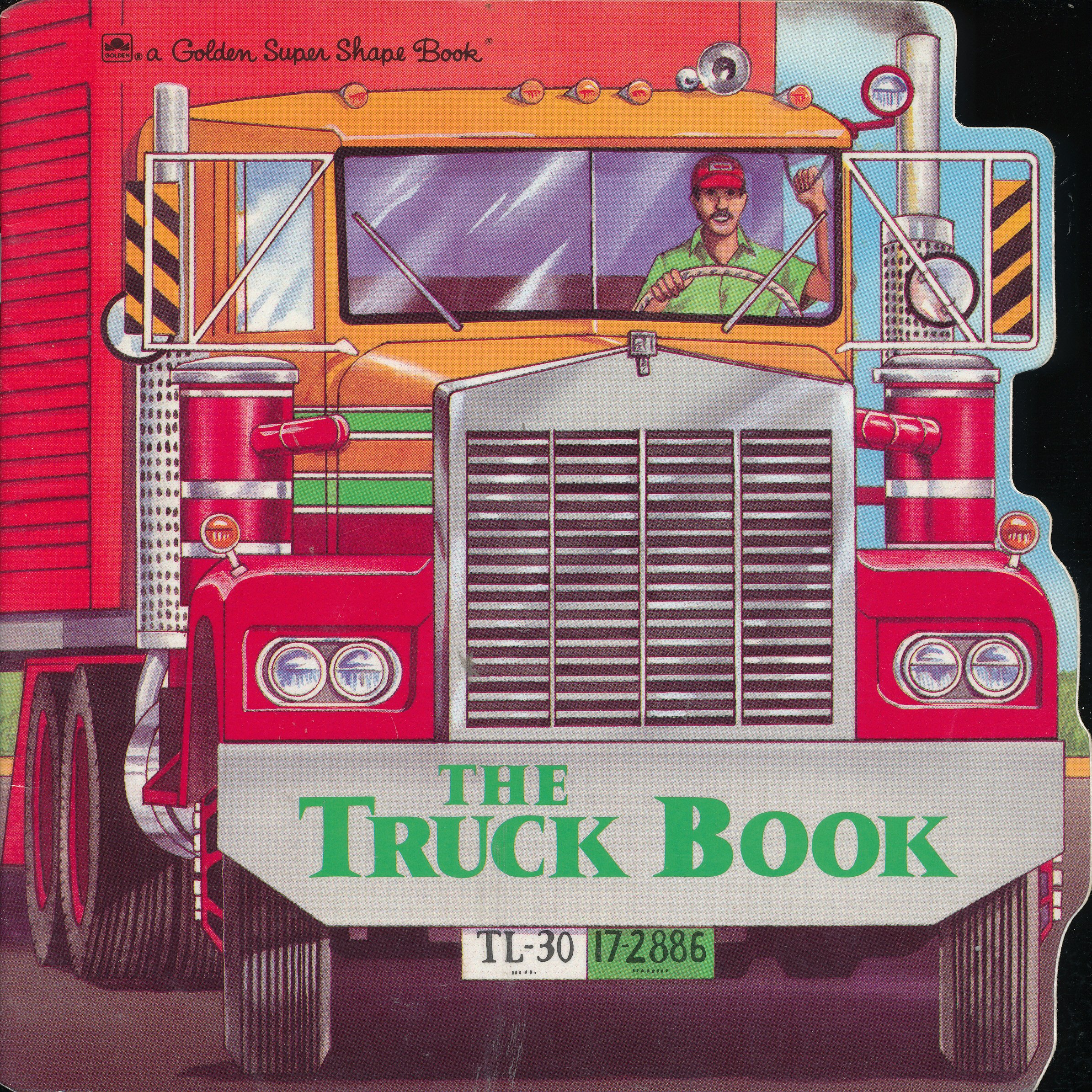 The Truck Book (A Golden Super Shape Book)