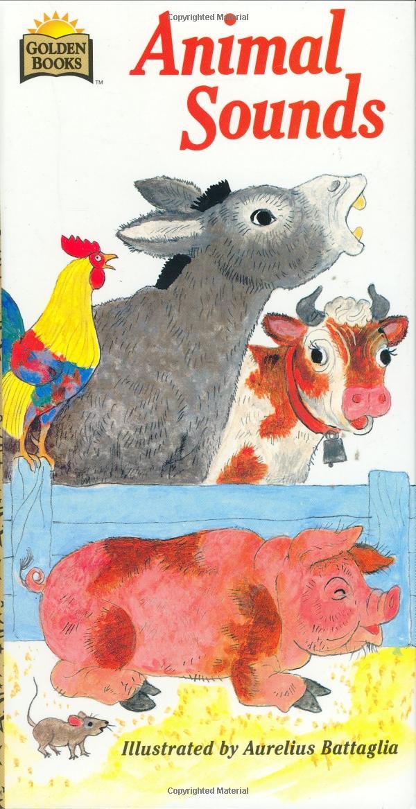 Animal Sounds (Golden Sturdy Book)