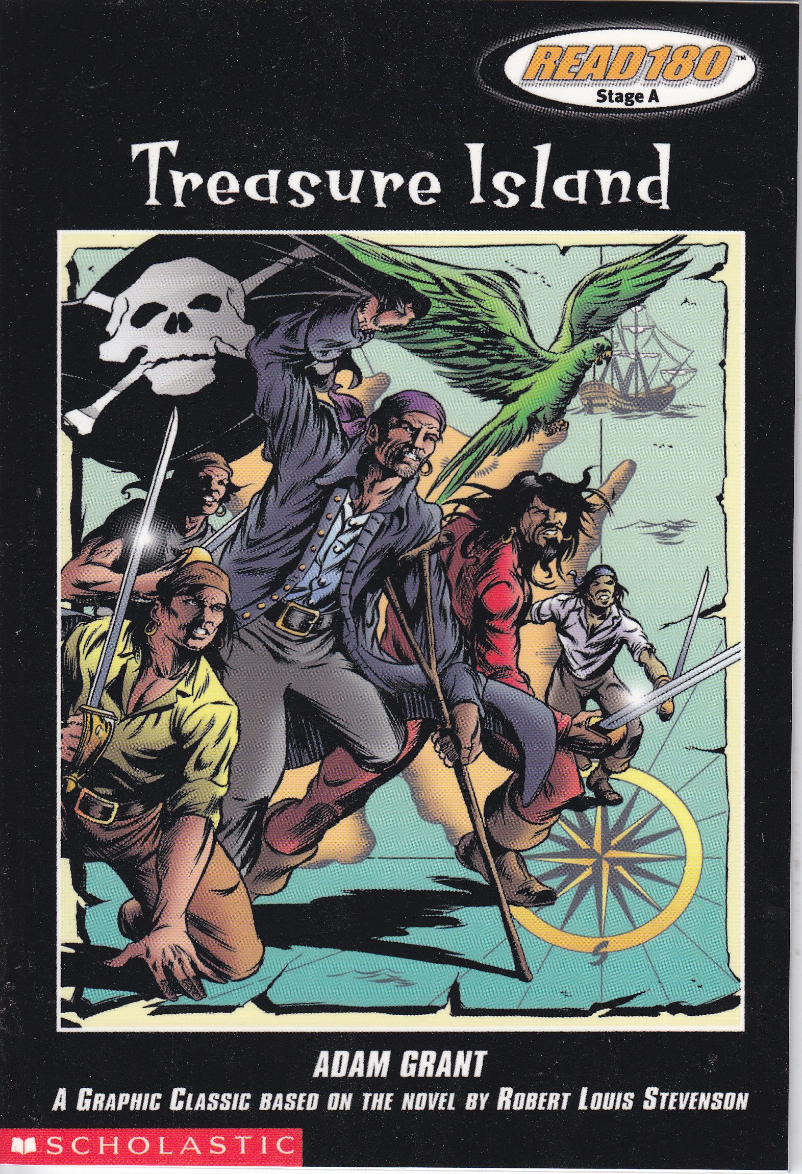 Treasure island: A graphic classic (Read 180)