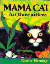 Mama Cat Has Three Kittens