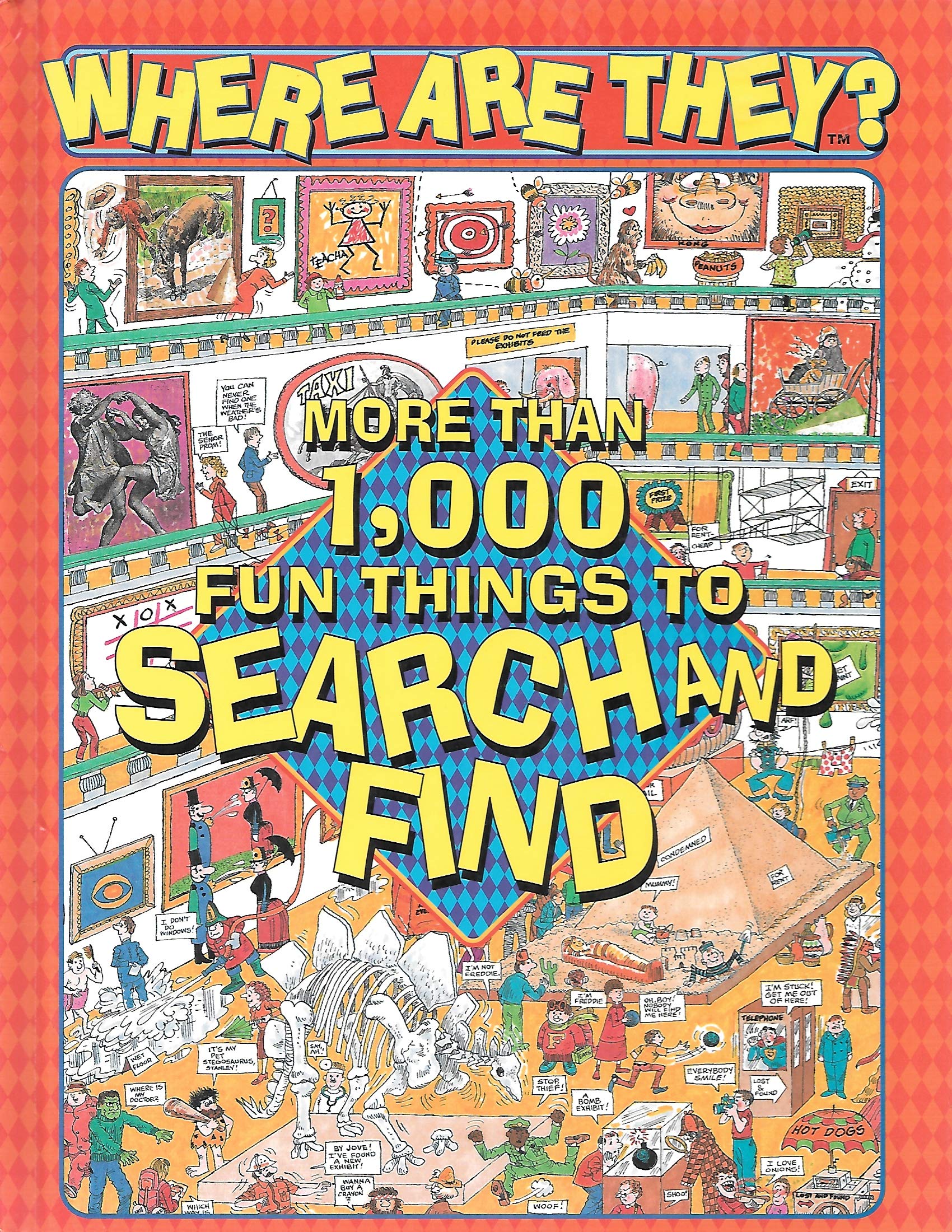 Where are they?: More than 1,000 fun things to search and find