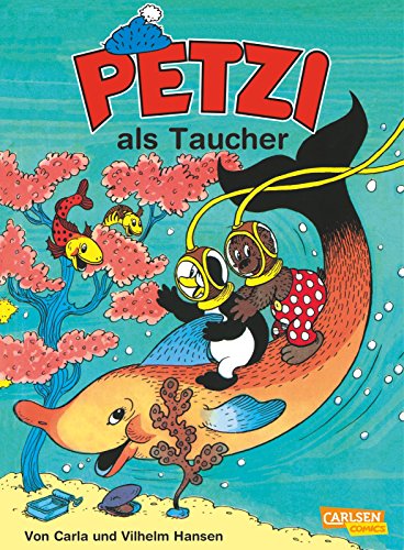 Petzi, Bd.12, Petzi als Taucher