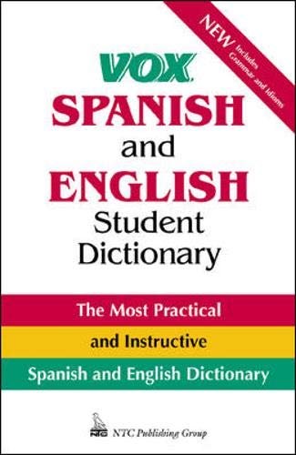 Vox Spanish and English Student Dictionary