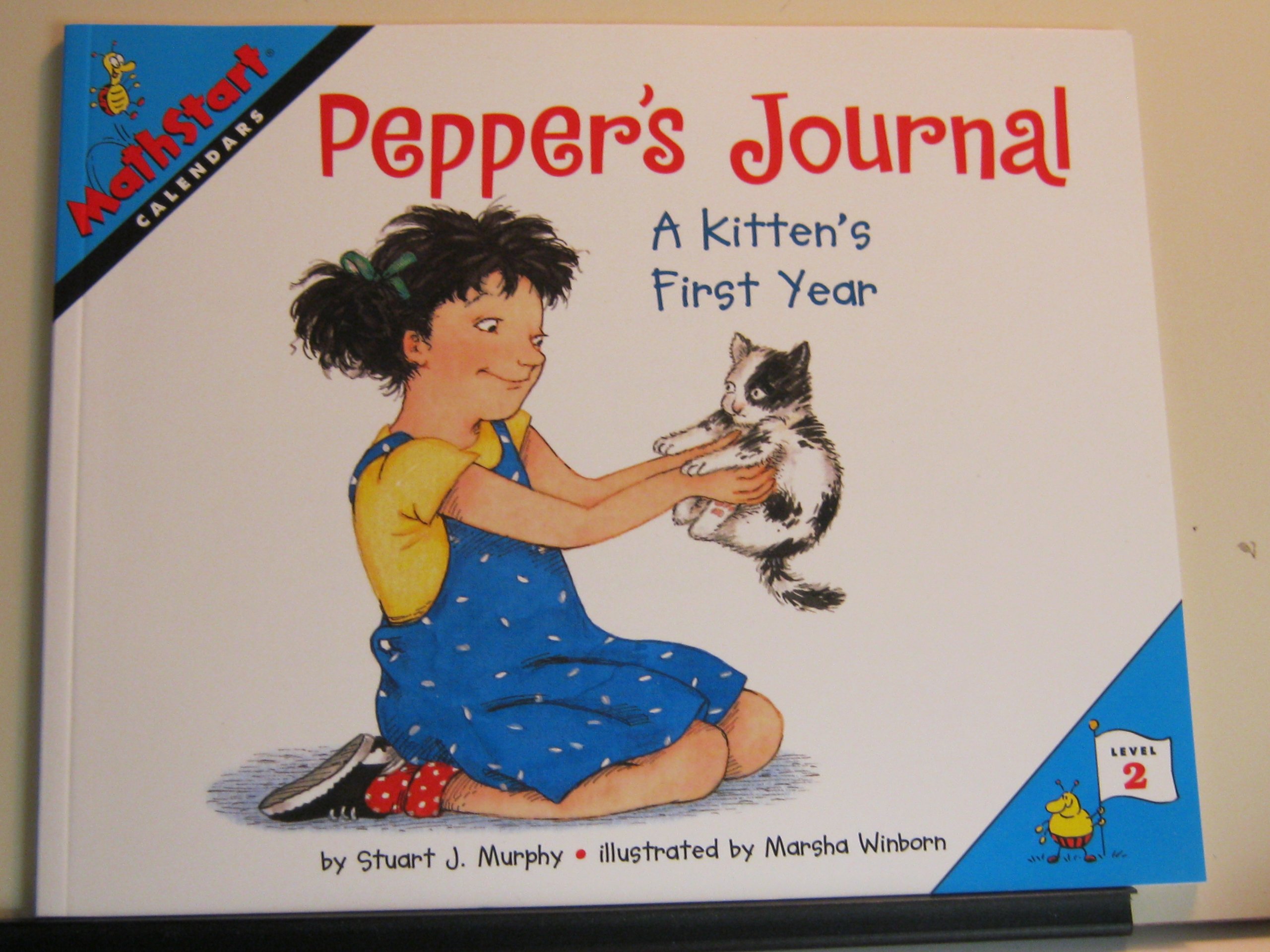 Pepper's Journal: A Kitten's First Year (MathStart 2)