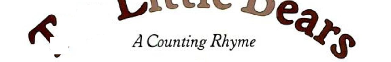 Ten Little Bears A Counting Rhyme