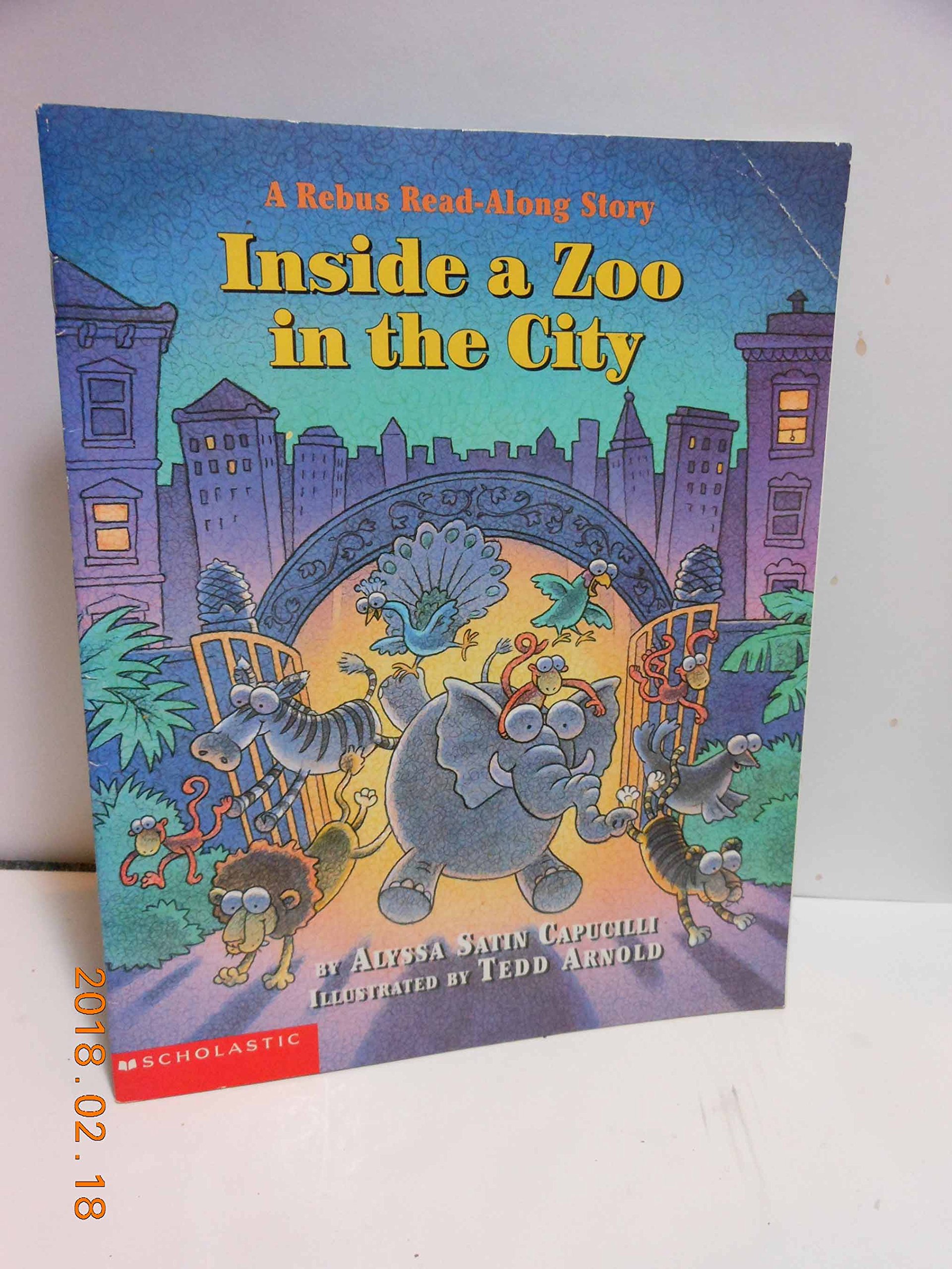 Inside a Zoo in the City, (A Rebus Read-Along Story)