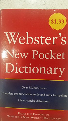 Webster's New Pocket Dictionary