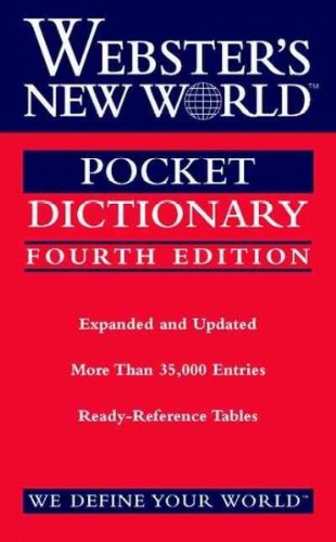 Webster's New World Pocket Dictionary
