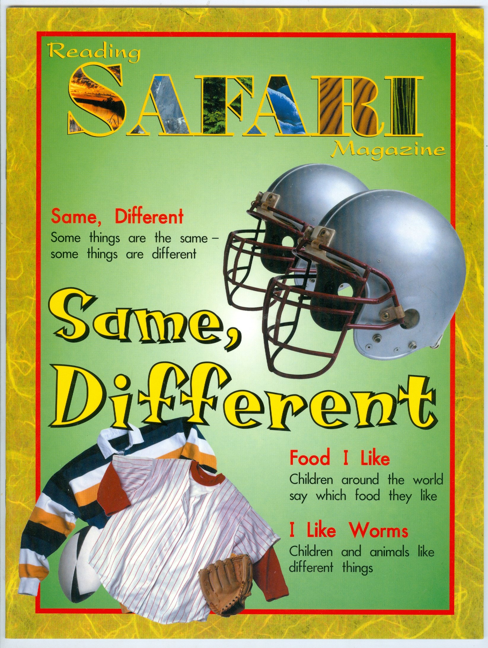Reading Safari Magazine: Same, Different