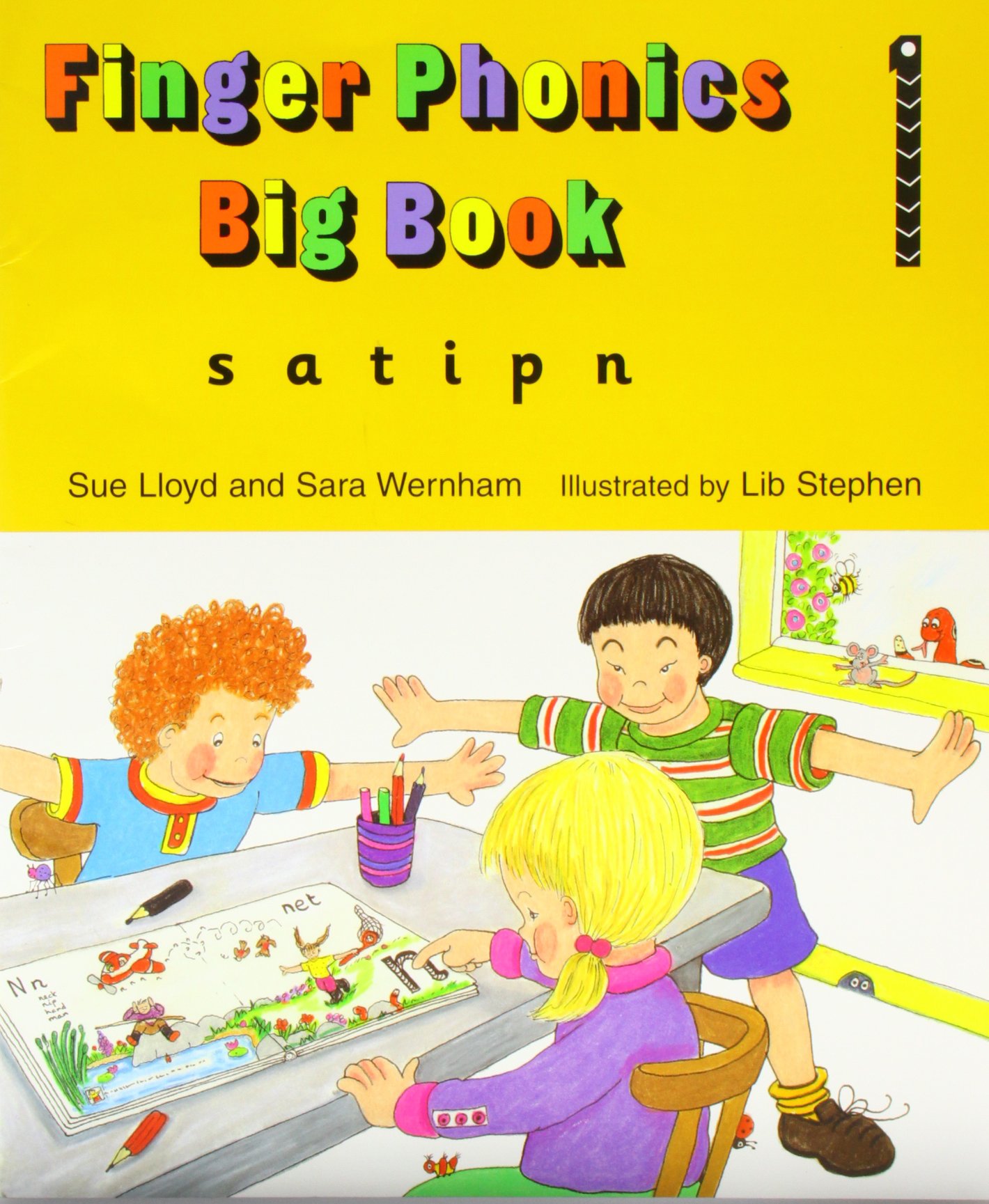 Finger Phonics Big Book 1 (Jolly Phonics: Finger Phonics)