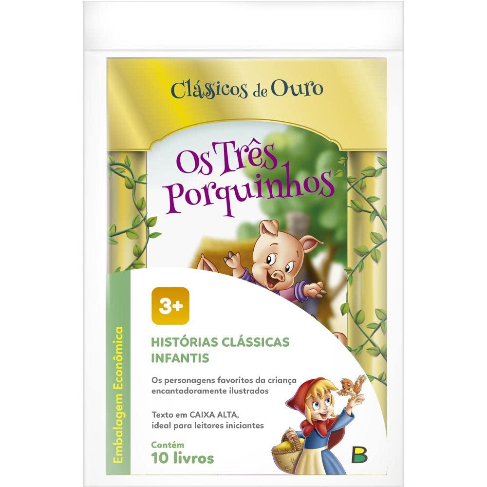 CLASSICOS DE OURO PACOTE COM 10 LIVROS - portuguese