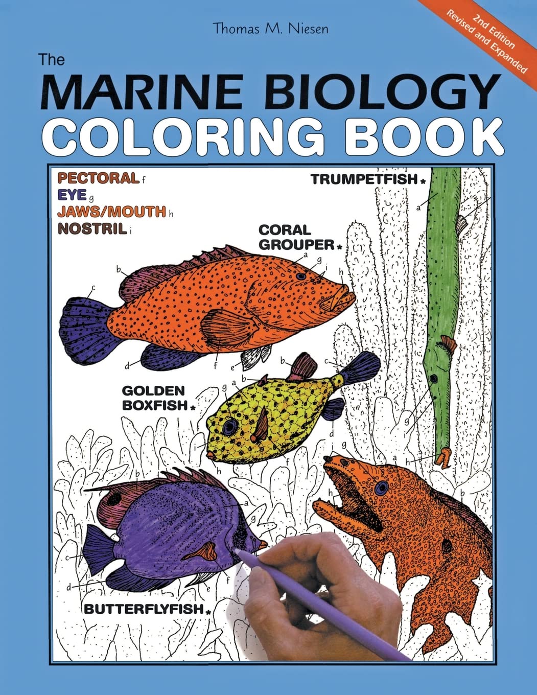 The Marine Biology Coloring Book, 2e