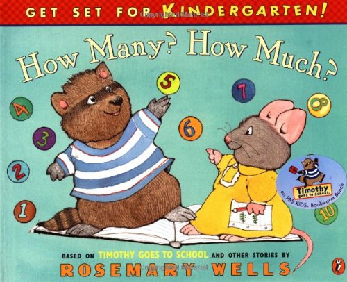 How Many? How Much?: Timothy Goes To School Learning Book #2 (Get Set for Kindergarten!)