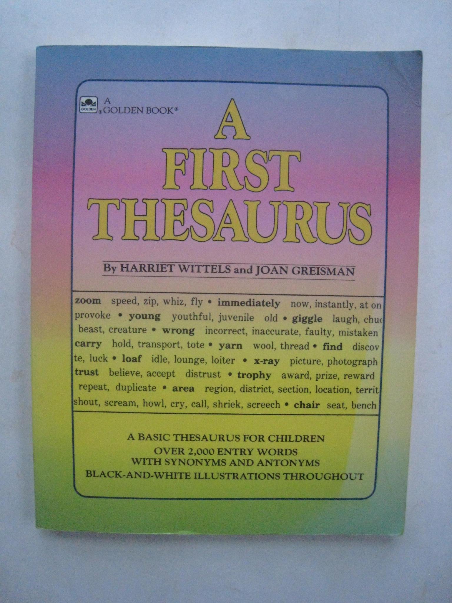 A First Thesaurus