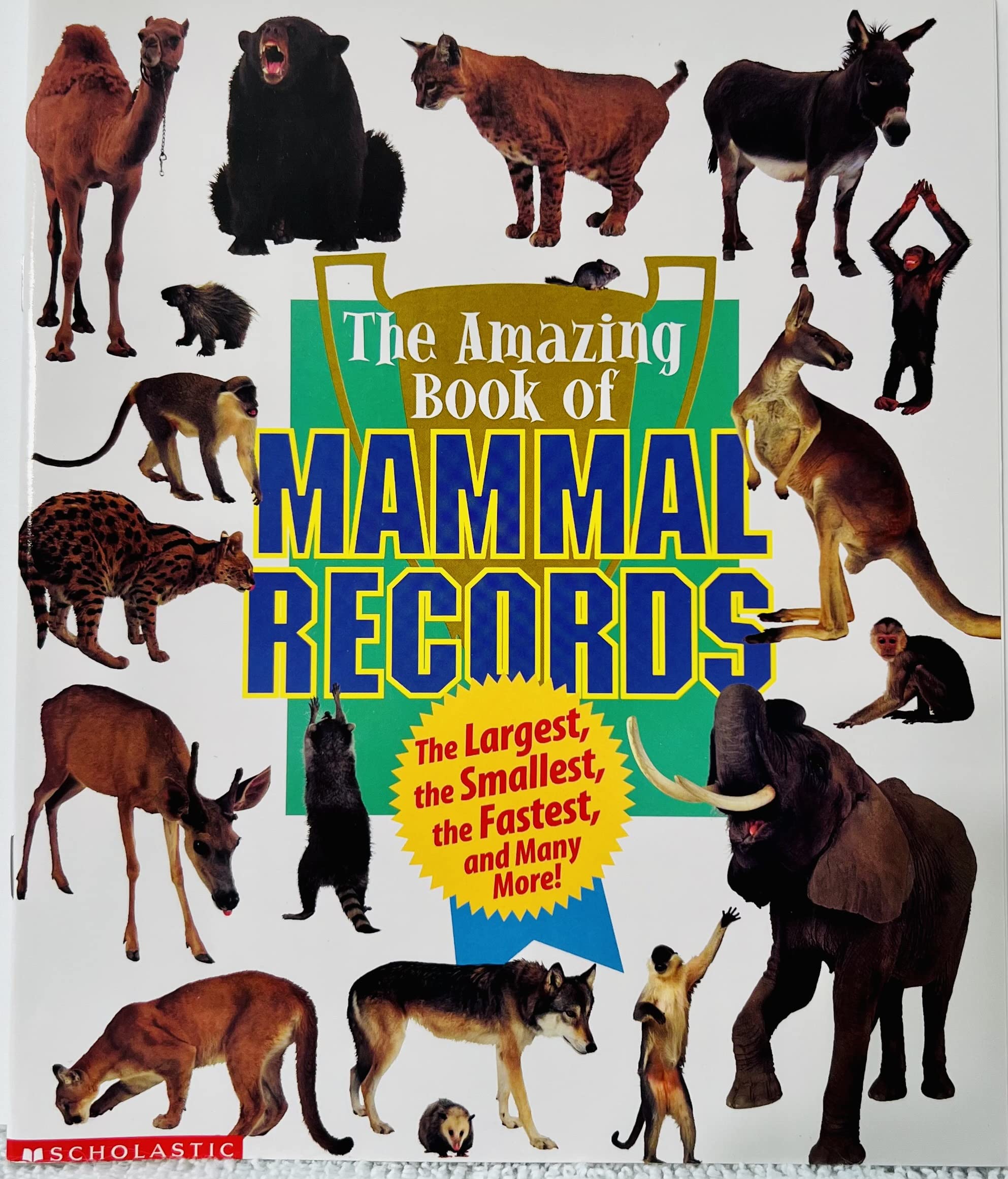 The amazing book of mammal records: The largest, the smallest, the fastest, and many more!