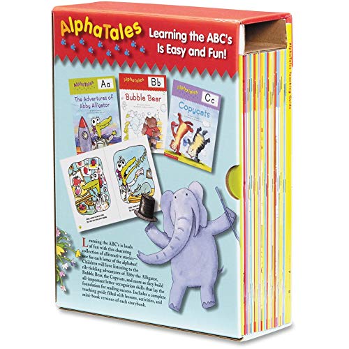 Alphatales Box Set: A Set of 26 Irresistible Animal Storybooks That Build Phonemic Awareness & Teach Each Letter of the Alphabet [With Teacher's Guide
