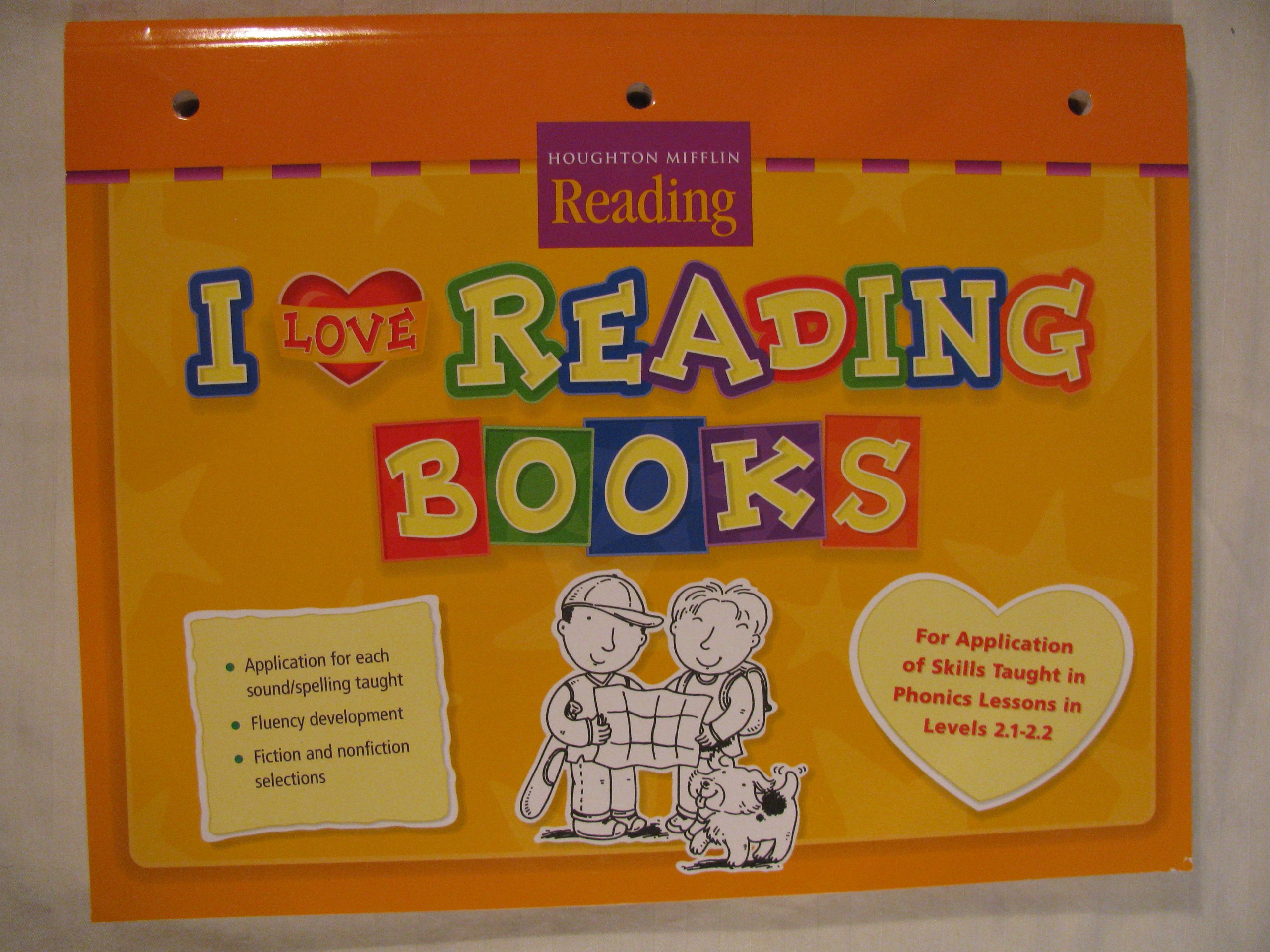 Houghton Mifflin Reading: I love Reading Books, Level 2.1 - 2.2 (Houghton Mifflin Reading: The Nation's Choice)