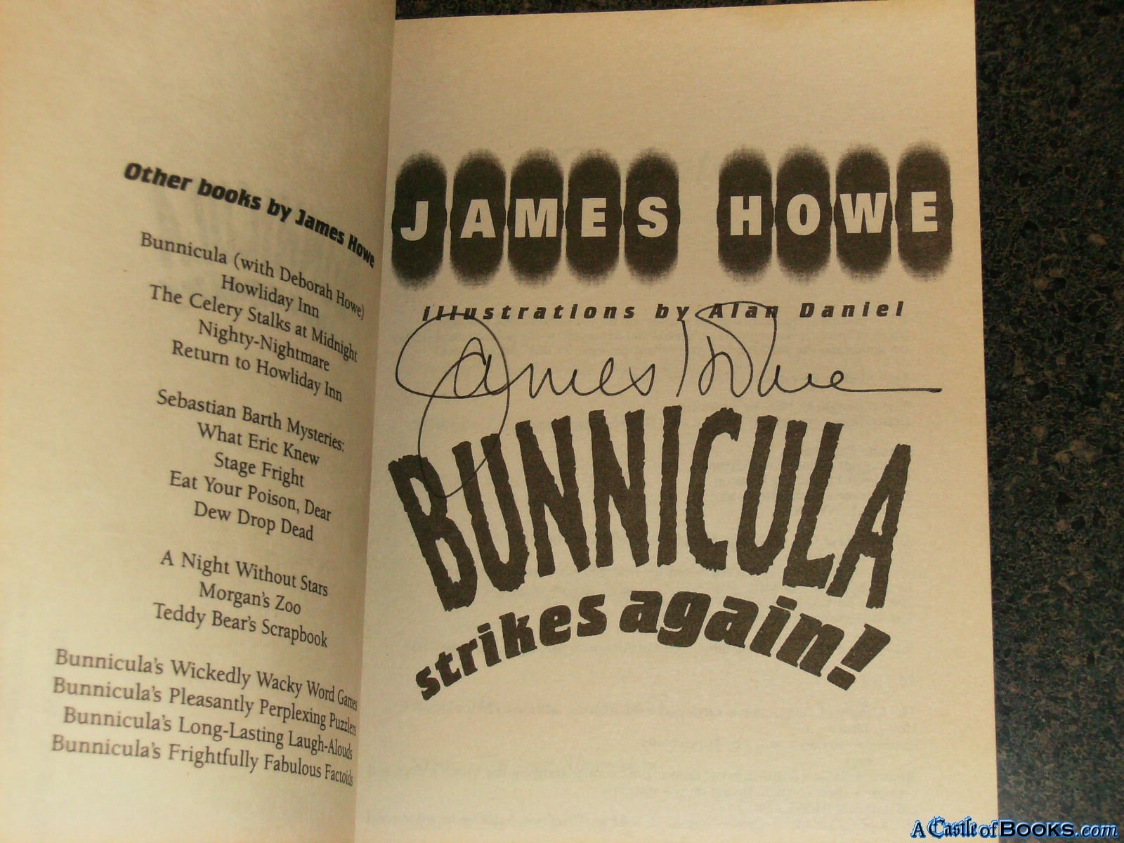 Bunnicula Strikes Again!