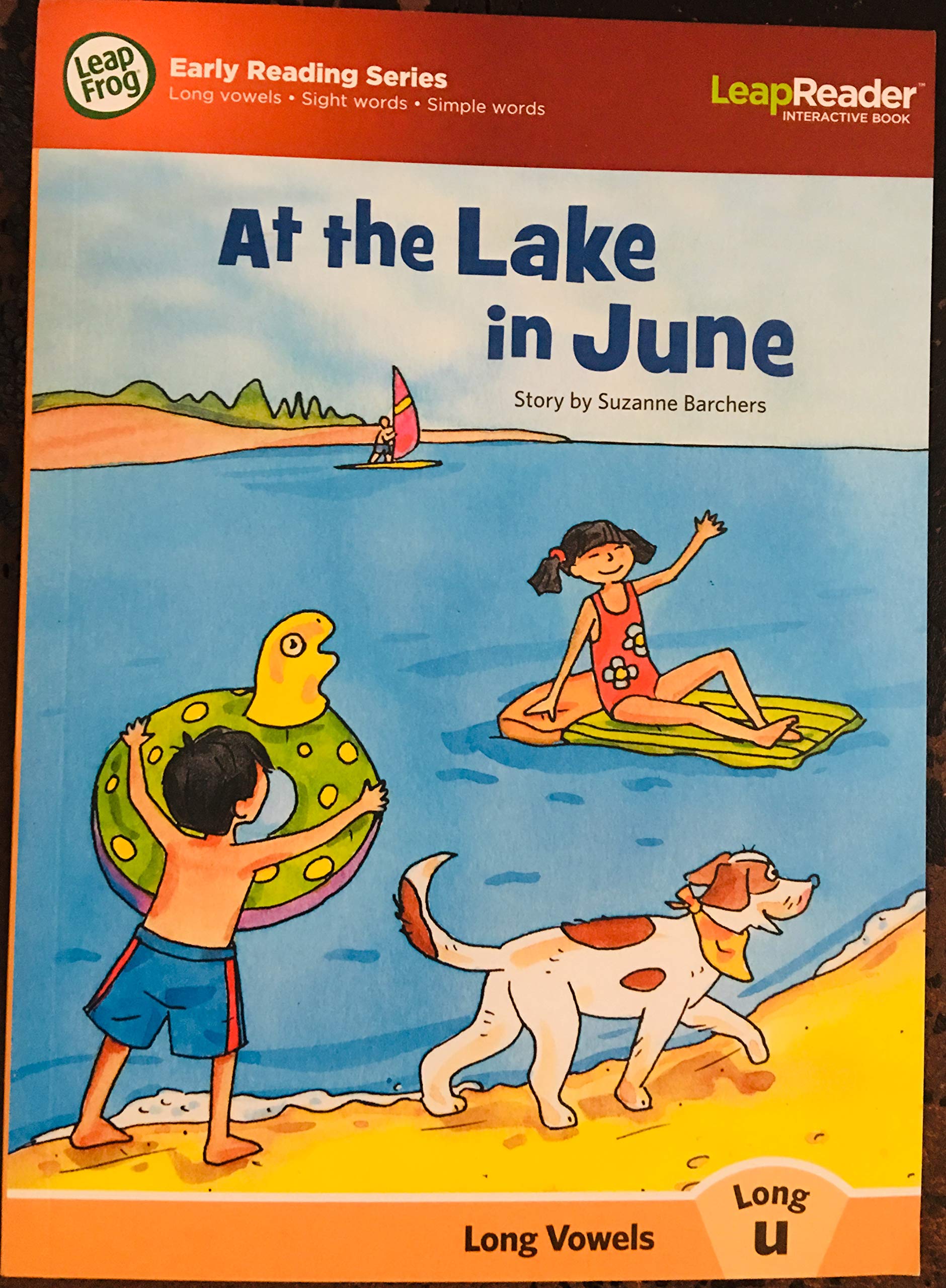 At the lake in June (Leap into literacy series)