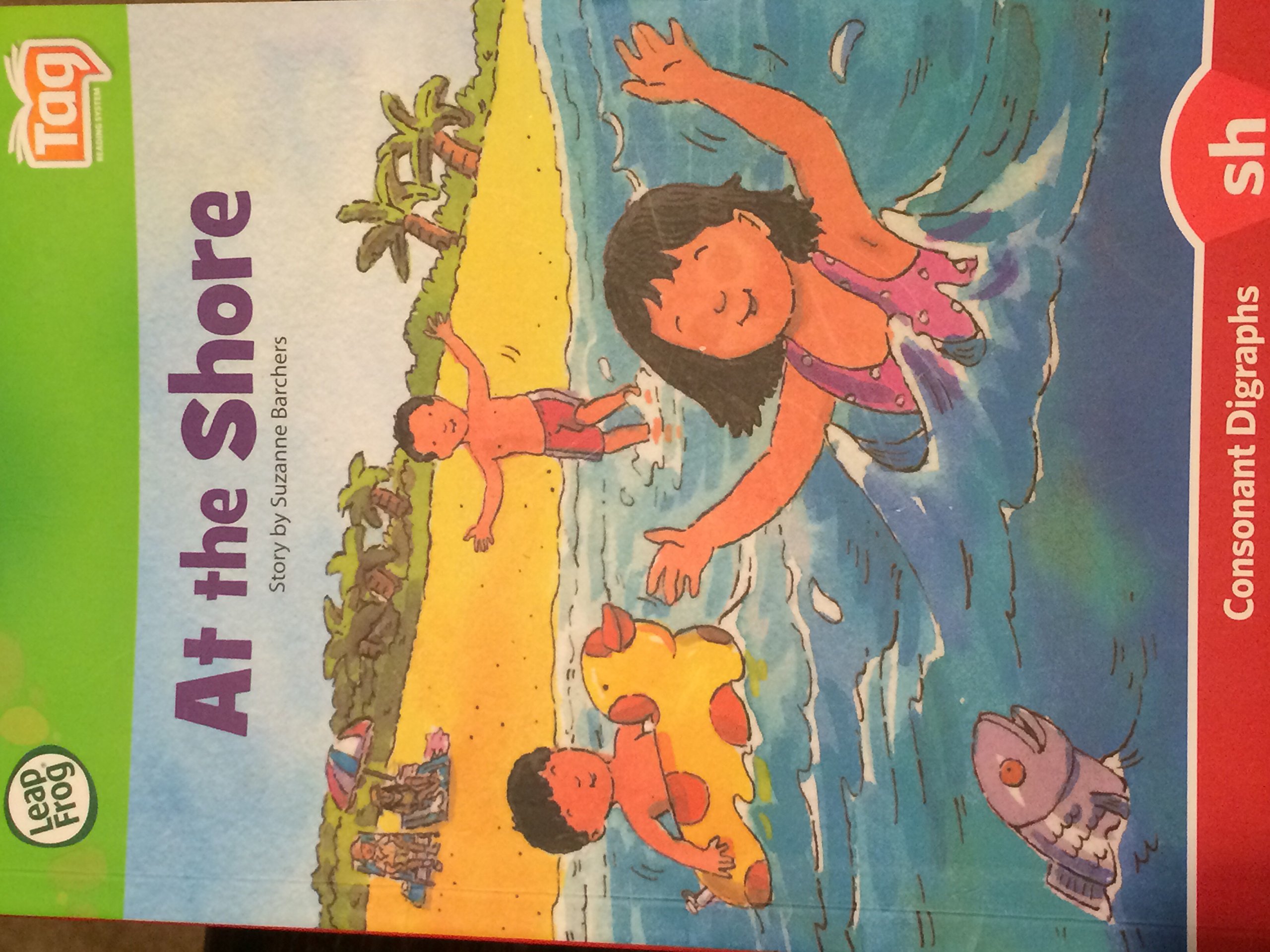 At the shore (Leap into literacy series)