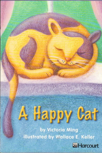 Harcourt School Publishers Trophies: Ell Reader Grade 2 a Happy Cat (Trophies 03)