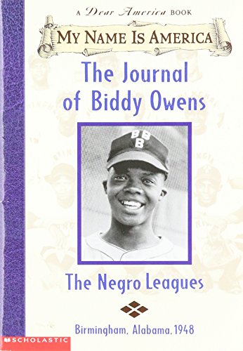 My Name Is America: The Journal of Biddy Owens (A Dear America Book) by Walter Dean Myers (2001) Paperback