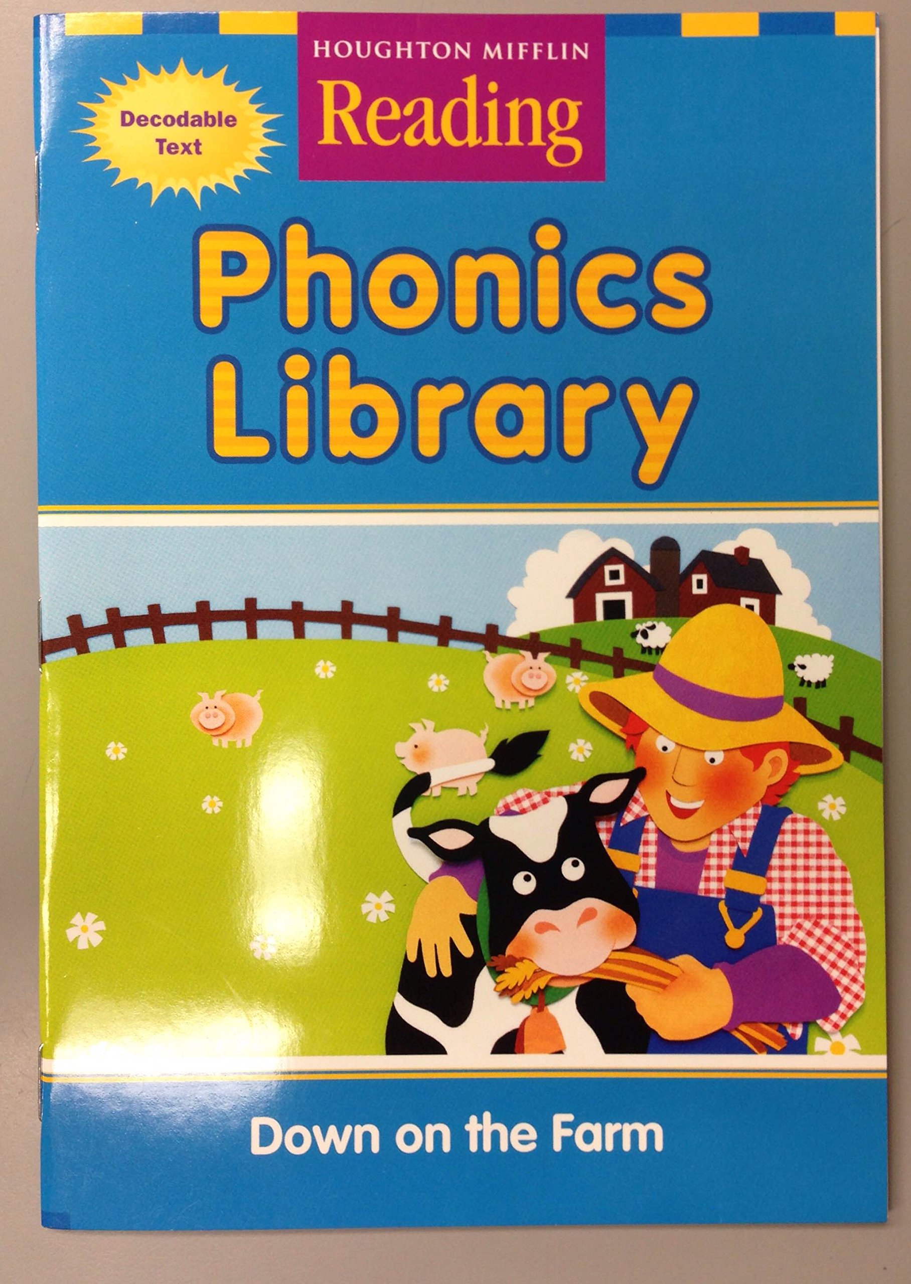 Houghton Mifflin Reading: The Nation's Choice: Phonics Library (3 stories) Grade K