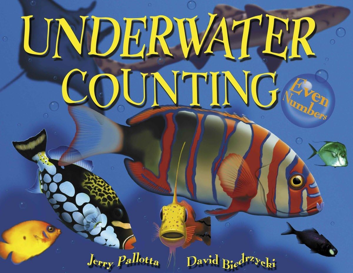 Underwater Counting: Even Numbers (Jerry Pallotta's Counting Books)