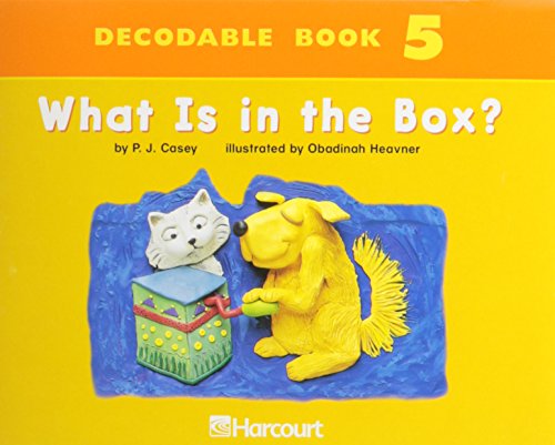 Harcourt School Publishers Trophies: Dcdbl Bk:What Is The Box?Grk