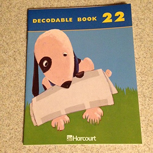 Harcourt School Publishers Trophies: Decodable Book Bk22 Gr1