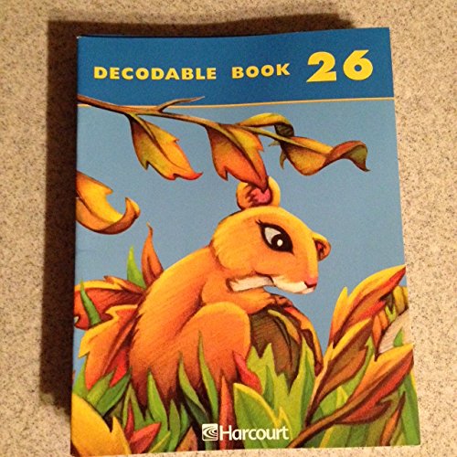 Harcourt School Publishers Trophies: Decodable Book Bk26 Gr1