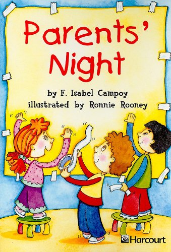 Parent's Night, Ell Grade 1: Harcourt School Publishers Trophies (Trophies 03)